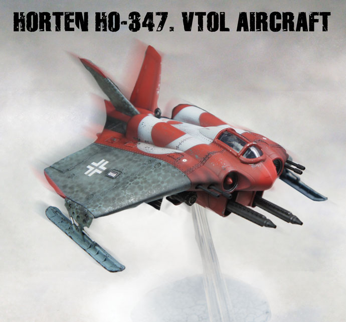 Horten HO-347 Aircraft "Der Adler / Der Blitz" (DT075)