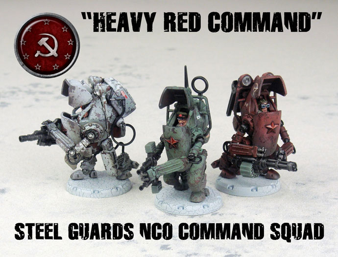 Steel Guard NCO Command Squad (DT057)