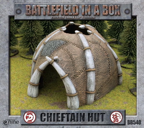 Battlefield in a Box: Chieftan Hut (BB540)