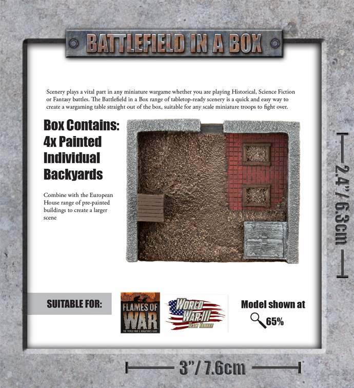 Battlefield in a Box: European Backyards(BB249)