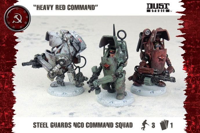 Steel Guard NCO Command Squad (DT057)