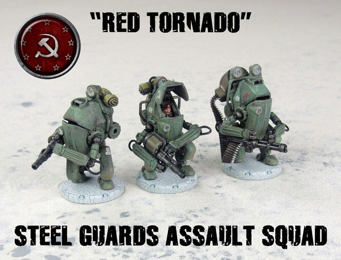 Steel Guard Heavy Troop "Red Tornado" (DT058)