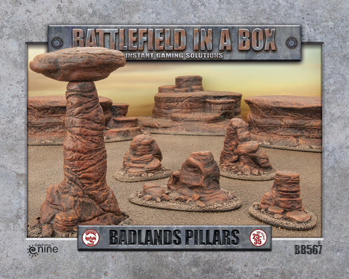 Badlands Pillars (BB567)
