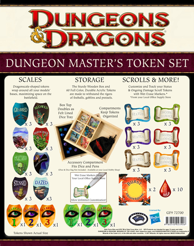 Dungeon Master's Token Set: Revised Edition (72700)