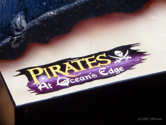 Pirates 
			at Ocean's Edge Terrain Table
