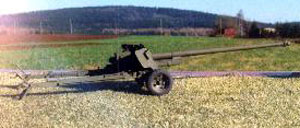 The 100mm had a very low profile for such a powerful gun