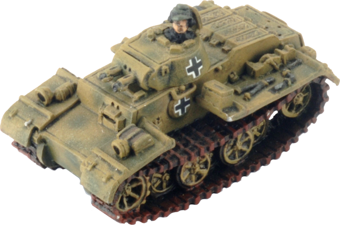 Assembling the Panzer I Infantry Tank Platoon
