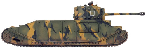 1/144 WWII British TOG-II Heavy Tank Resin Kit