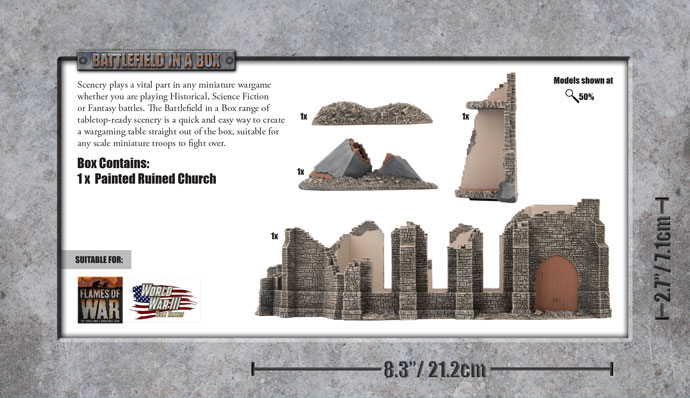 Battlefield in a Box: Ruined Church (BB177)
