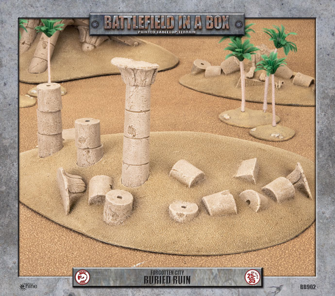 x1 BB901 Lost Temple 30mm Details about   Battlefield in a Box: Forgotten City 
