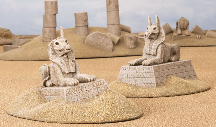 Battlefield in a Box: Forgotten City Riddling Sphinxes (BB904) 