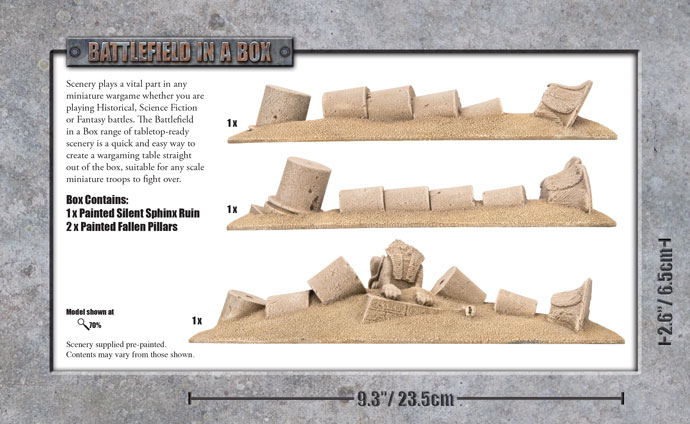 Battlefield in a Box: Forgotten City Silent Sphinxes (BB905) 