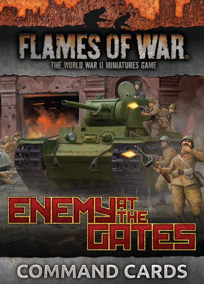 FOW Soviet Tank Commanders WWII *Flames Of War* Gale Force Nine 